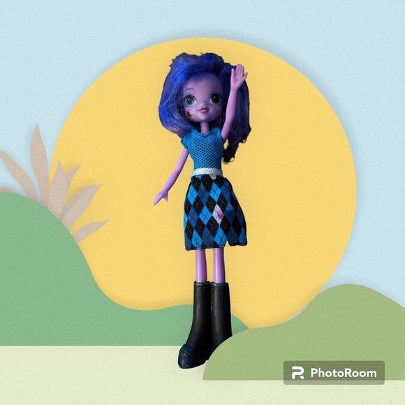 Draculaura Doll Monster High Purple 2015 Mattel Basic 9" Boots Halloween Bat